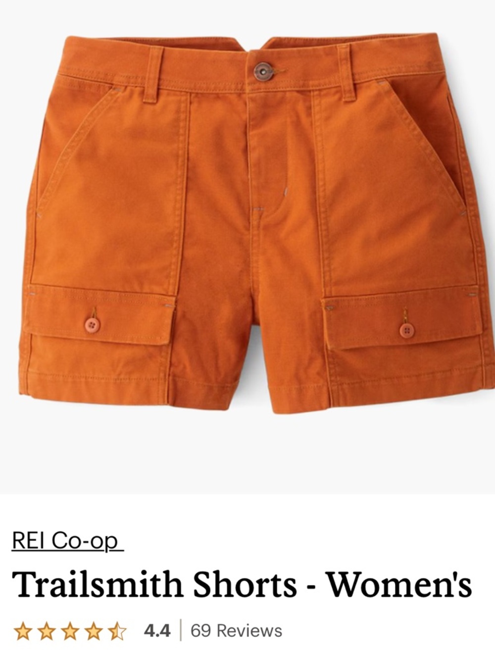 MAKE AN OFFER - REI Co-operative Trailsmith Canvas Utility Cargo Hiking Shorts